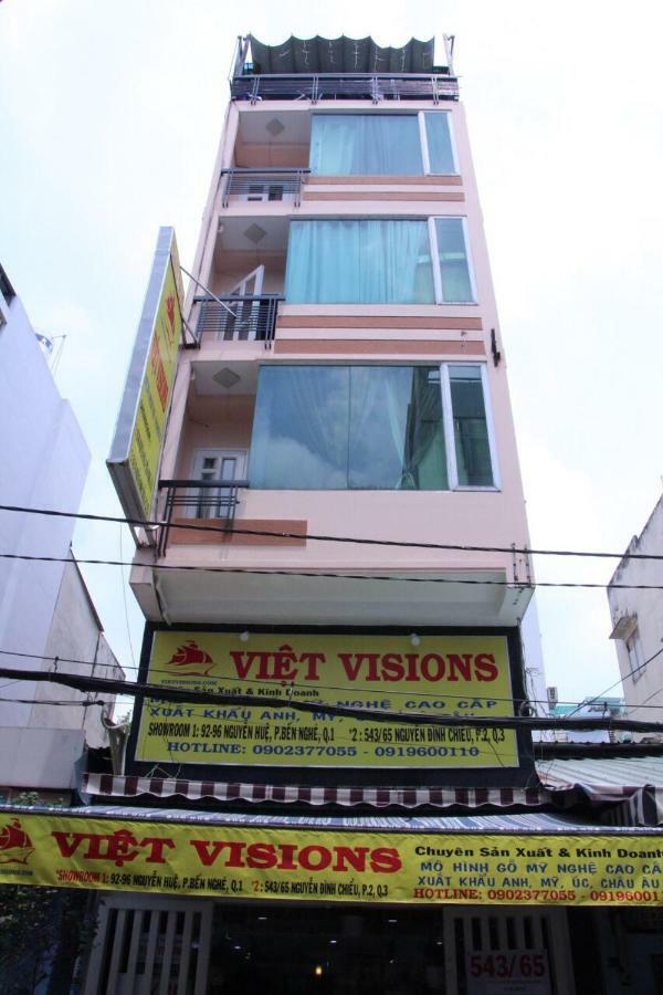 ホテルPhong Cao Cap - 543/65 Nguyen Dinh Chieu ホーチミン市 エクステリア 写真
